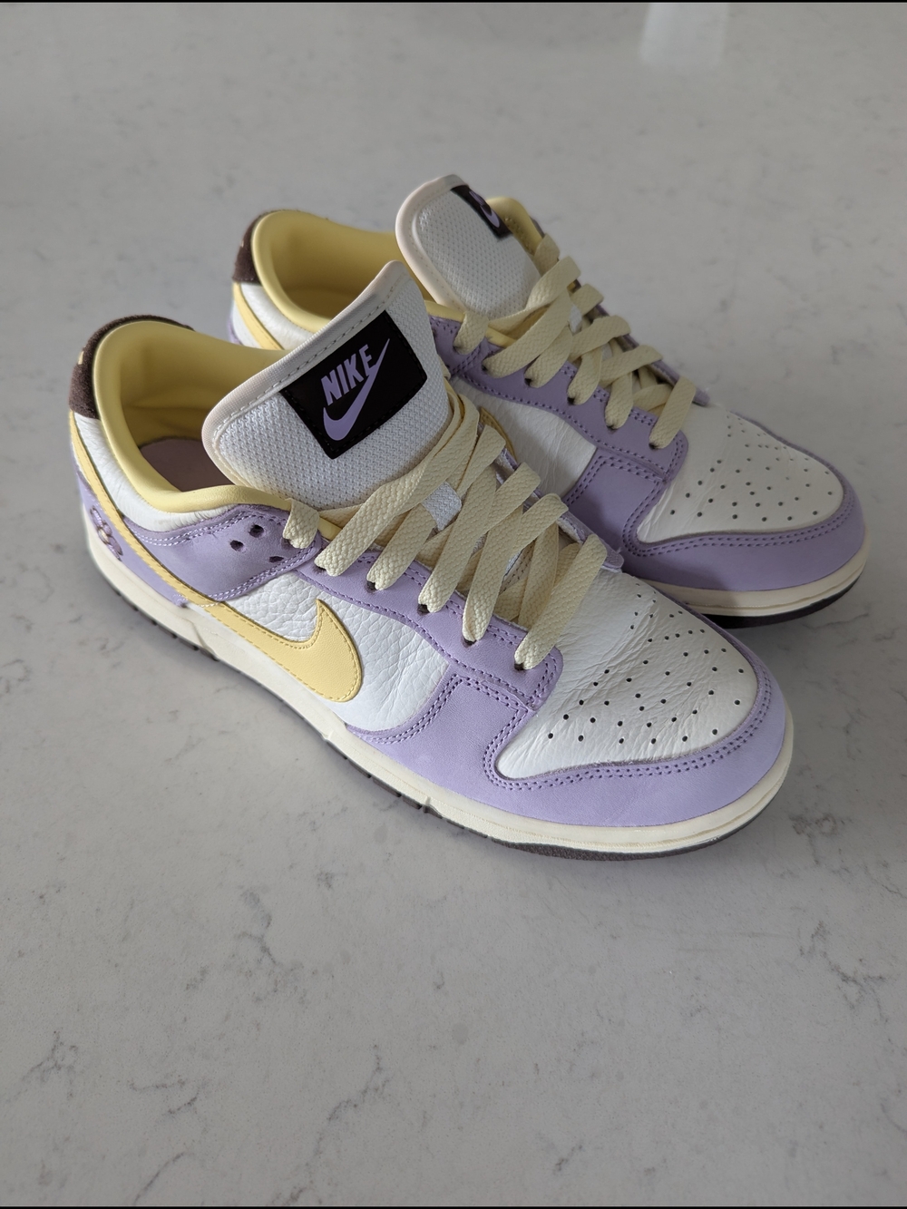 Nike Women’s Low Top Sneakers in Lilac & Cream